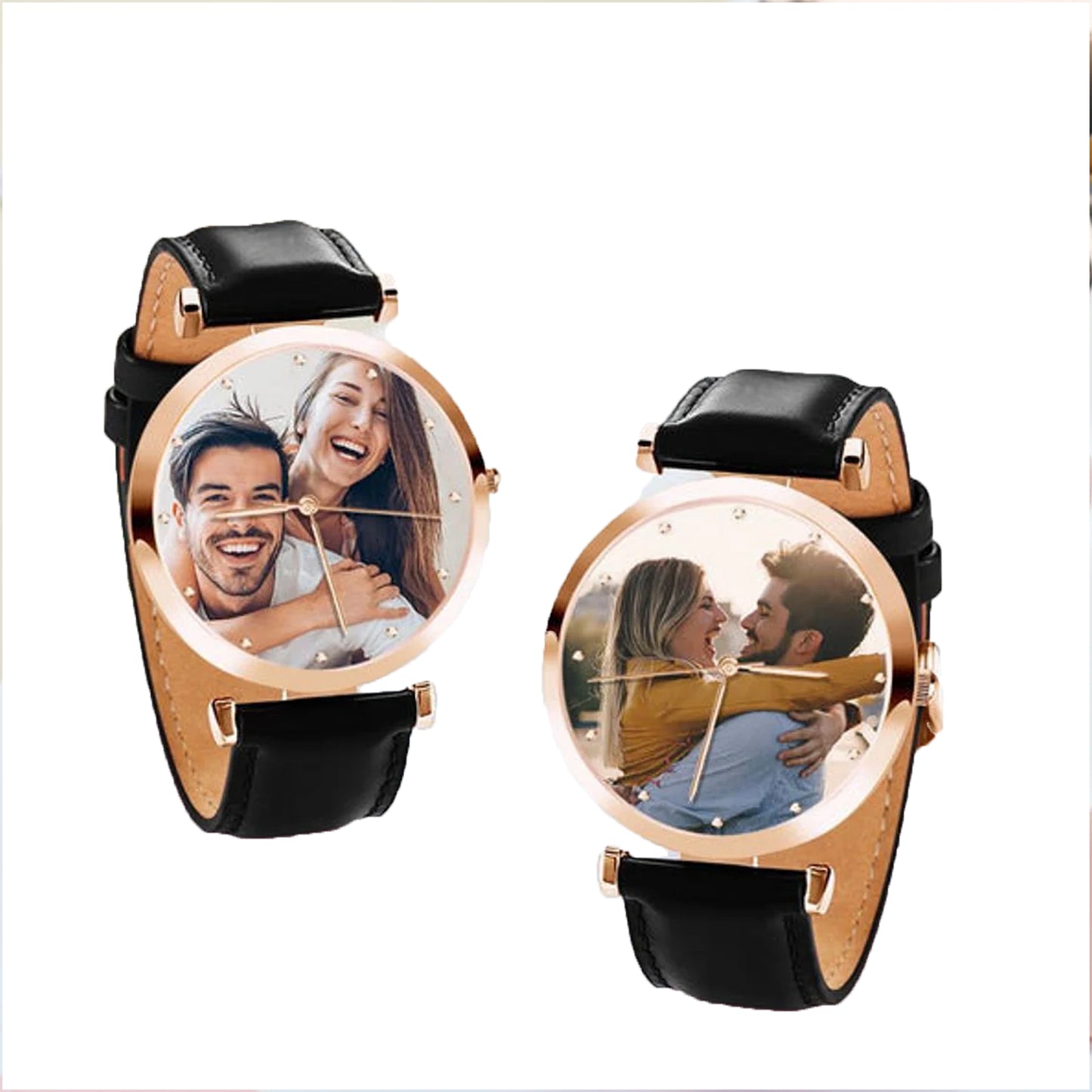 Personalized Photo Watch – Custom Engraved Wristwatch with Your Photo, Perfect for Gifts & Special Occasions