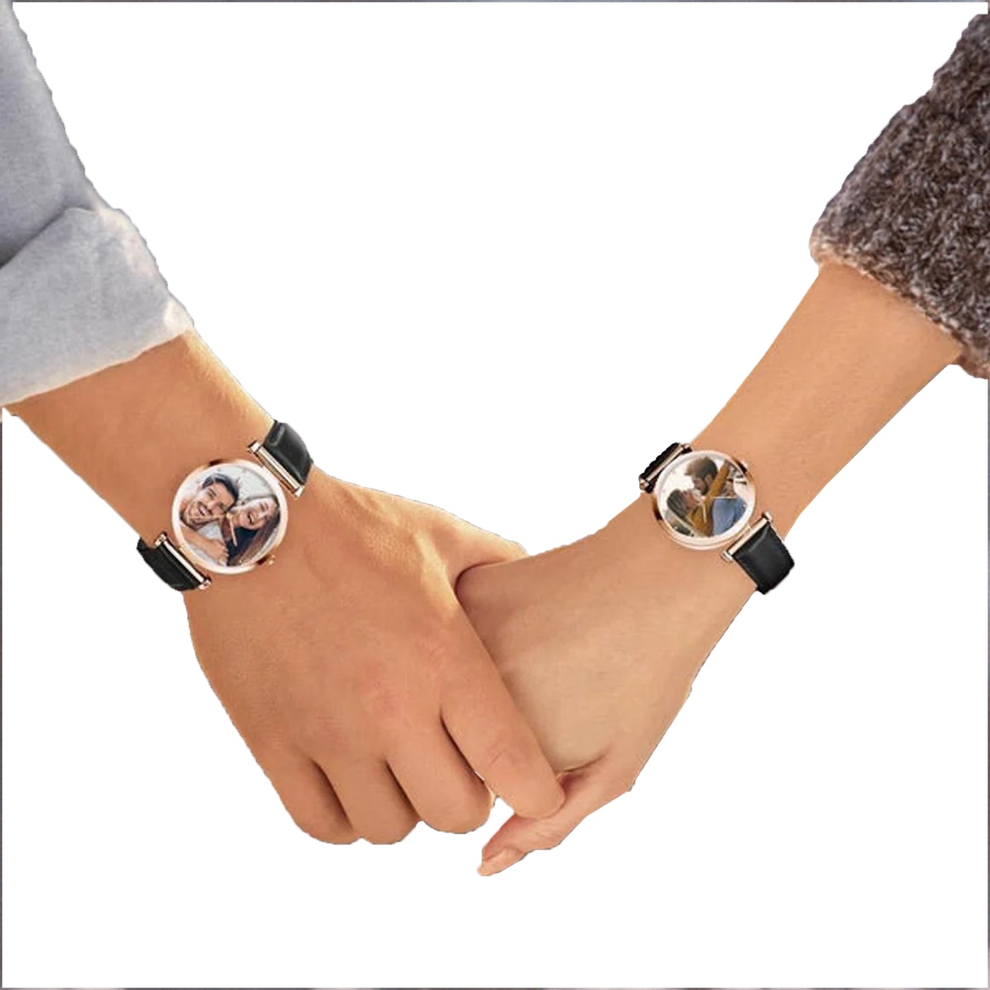 Personalized Photo Watch – Custom Engraved Wristwatch with Your Photo, Perfect for Gifts & Special Occasions