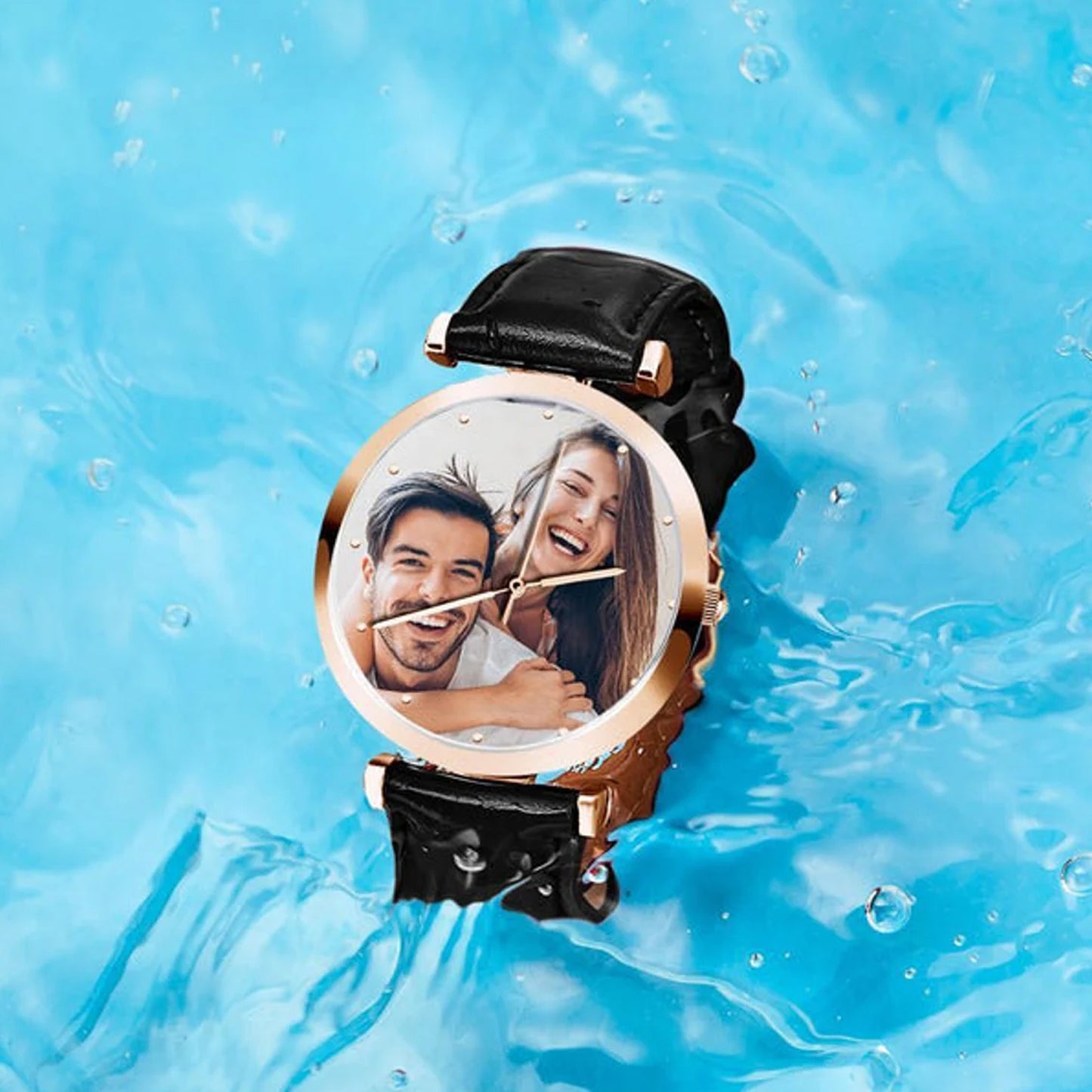 Personalized Photo Watch – Custom Engraved Wristwatch with Your Photo, Perfect for Gifts & Special Occasions