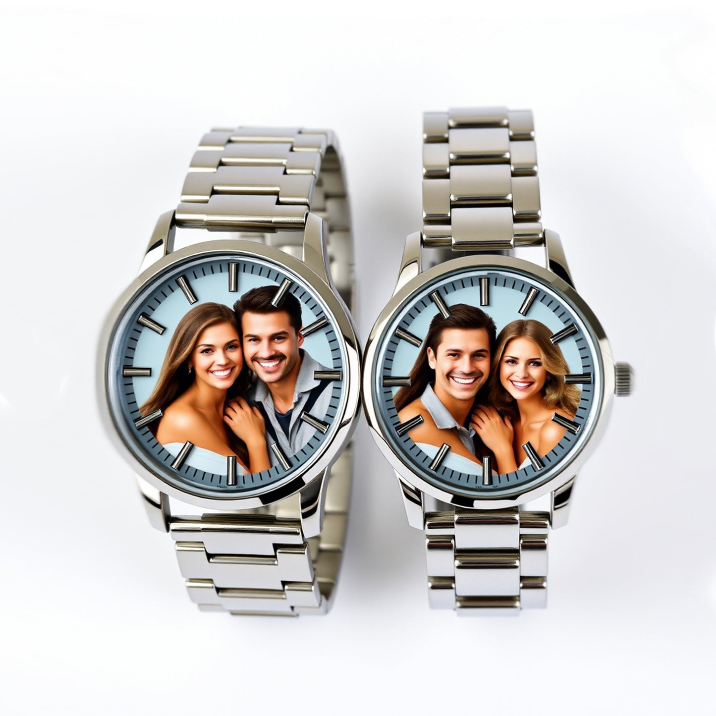 Customized Couple Watches – Personalized His and Hers Matching Wristwatches, Perfect for Gifts & Anniversaries - Tamam Glam