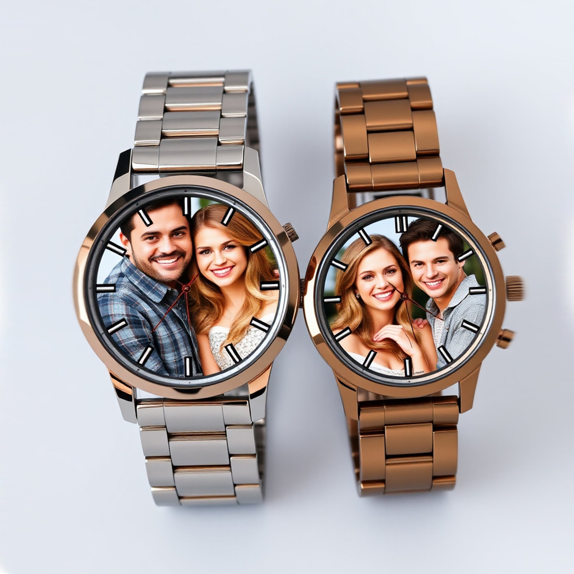 Customized Couple Watches – Personalized His and Hers Matching Wristwatches, Perfect for Gifts & Anniversaries - Tamam Glam