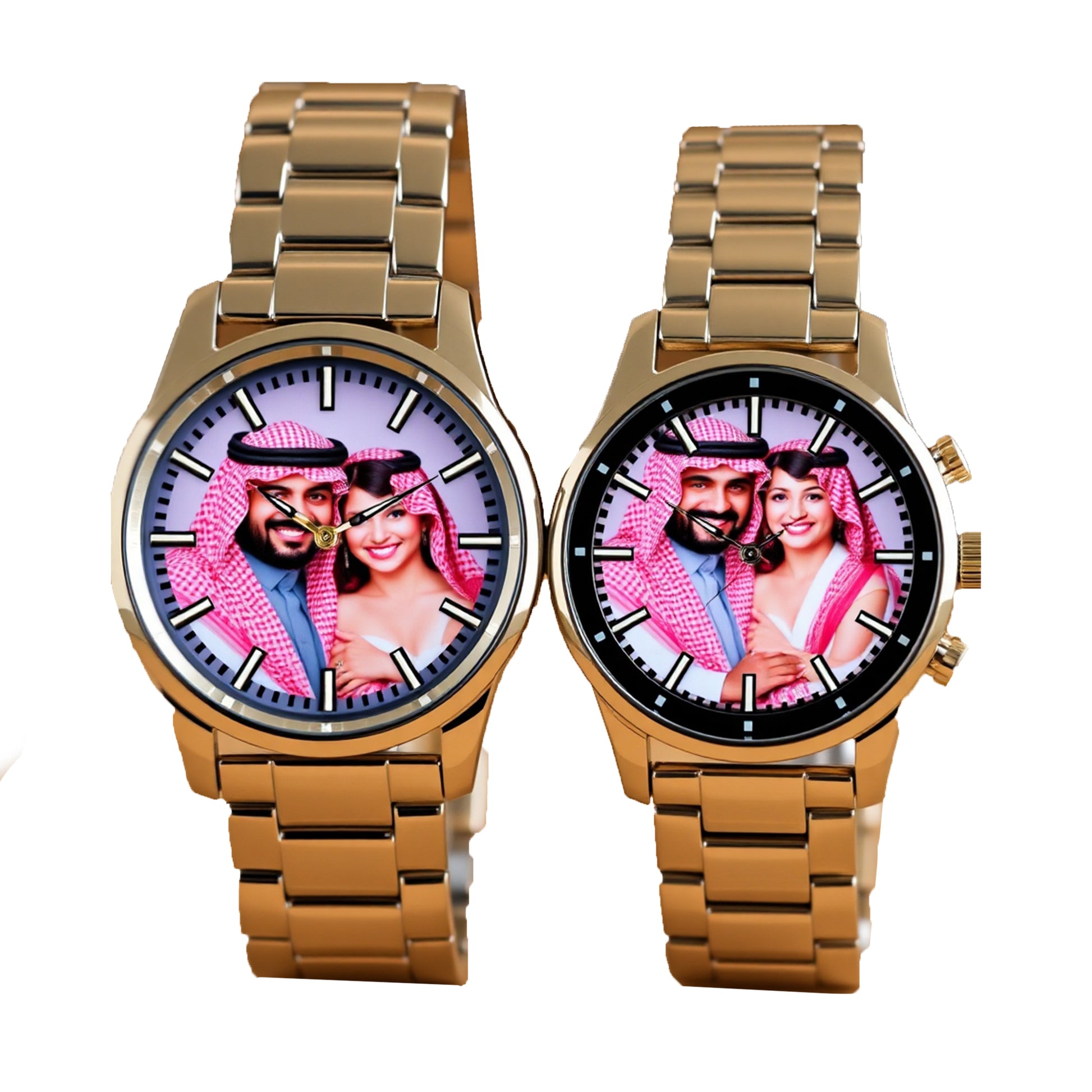 Customized Couple Watches – Personalized His and Hers Matching Wristwatches, Perfect for Gifts & Anniversaries - Tamam Glam